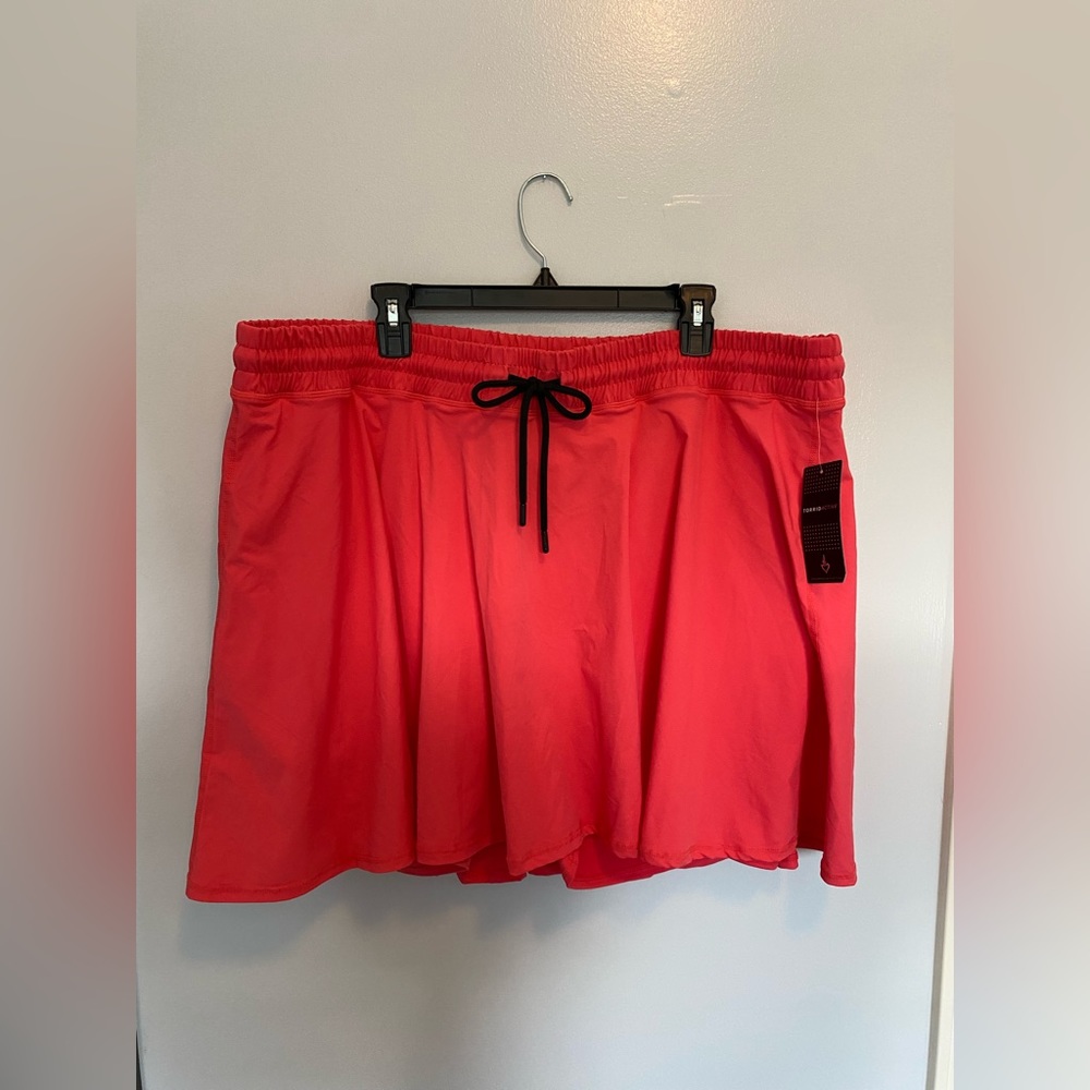 Torrid Active Stretch Knit Mini Active Skirt With Bike Shorts